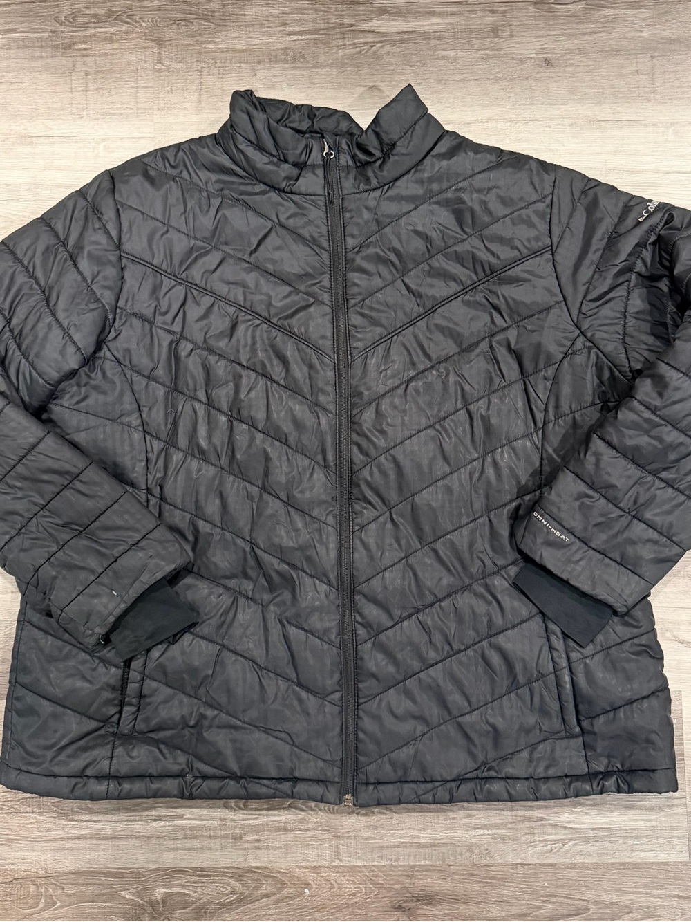 Columbia Women’s Morning Light II Black Omni-Heat Puffer Jacket Winter Size 3X